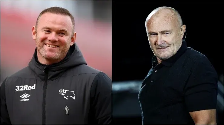 Phil Collins / Wayne Rooney (Fuente: Getty Images)