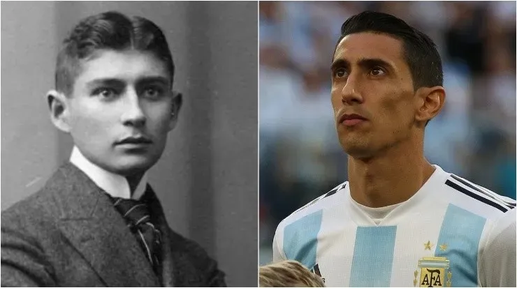 Di María / Franz Kafka  (Fuente: Getty Images y Wikipedia)