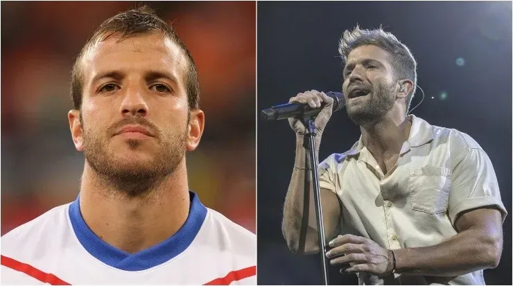 Rafael Van der Vaart /Pablo Alborán (Fuente: Instagram)