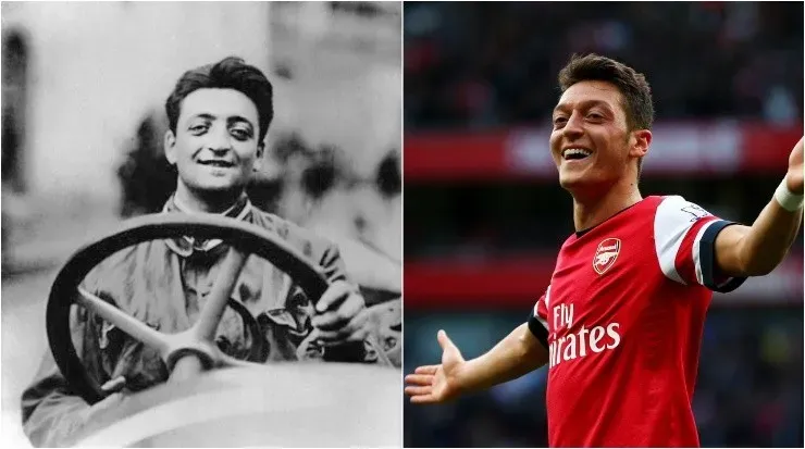 Mesut Özil / Enzo Ferrari (Fuente: Wikipedia)