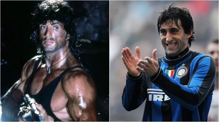 Diego Milito / Rambo (Fuente: Getty Images y Wikipedia)