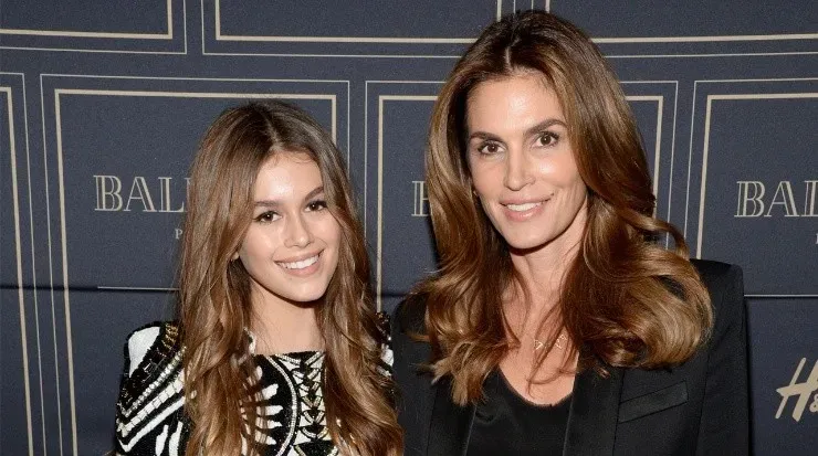 Cindy Crawford y Kaia Gerber (Fuente: Getty Images)