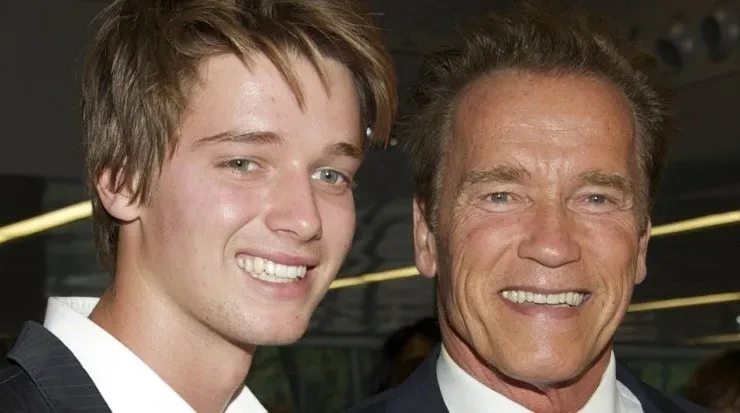 Arnold Schwarzenegger y Patrick Schwarzenegger (Fuente: Getty Images)