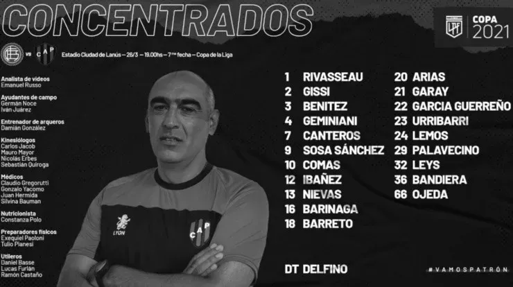 Foto: Twitter oficial de Patronato.