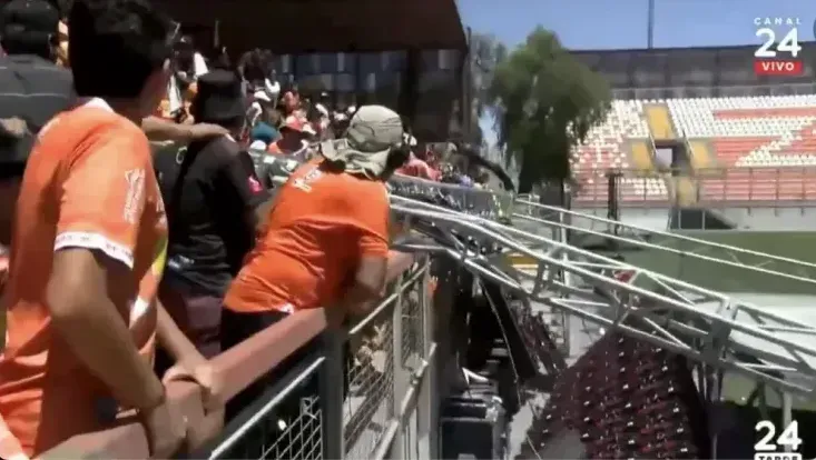 Cientos de personas veían el ascenso de Cobreloa cuando una pantalla gigante cayó sobre la tribuna: Dahely Escobar terminó parapléjica | 24 Horas