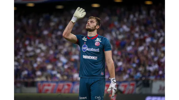 Lucas Emanuel/AGIF - Lucas Perri, goleiro do São Paulo atualmente emprestado ao Náutico
