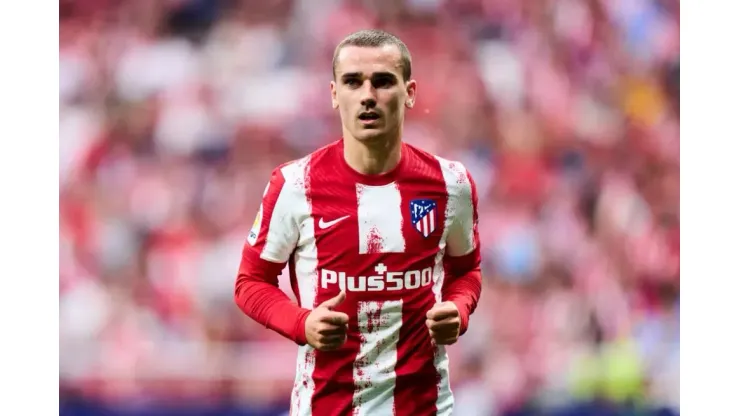 Getty Images- Antoine Griezmann, atacante do Atlético de Madrid
