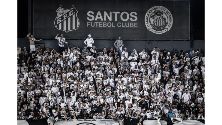 Foto: Raul Baretta/AGIF - Torcida do Santos esgota ingressos para partida contra o Flamengo
