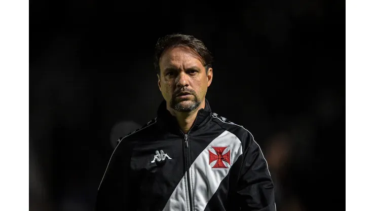 Thiago Ribeiro/AGIF -Maurício Souza, técnico do Vasco
