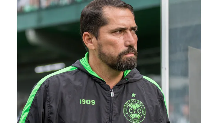 Robson Mafra/AGIF - Gustavo Morínigo, técnico do Coritiba
