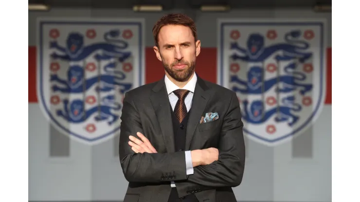 Julian Finney/ Getty Images -  Gareth Southgate, técnico da Inglaterra
