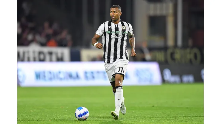 Foto: (Francesco Pecoraro/Getty Images) - Wallace, da Udinese, está na mira do Flamengo, que negocia com os italianos
