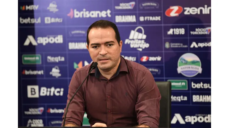 Foto: (Kely Pereira/AGIF) - Marcelo Paz se posicionou no Fortaleza após uma proposta para levar o jogo de ida das quartas de final da Copa do Brasil para o Mané Garrincha
