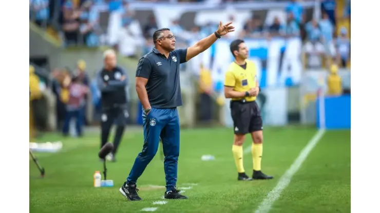 Lucas Uebel/Grêmio - Roger Machado, técnico do Grêmio
