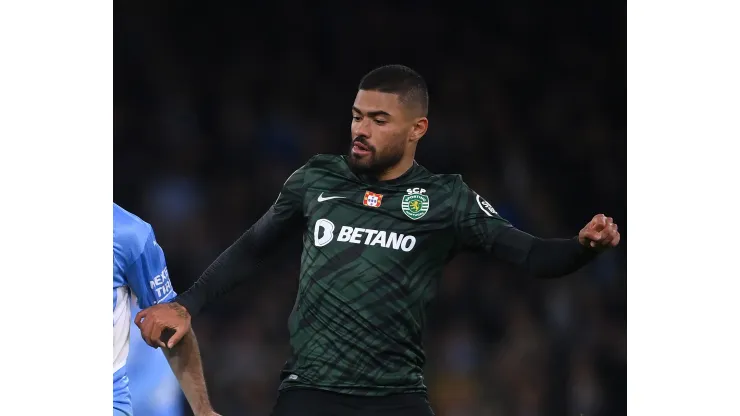 Foto: (Laurence Griffiths/Getty Images) - Bruno Tabata, do Sporting, agitou a torcida do Palmeiras nas redes sociais
