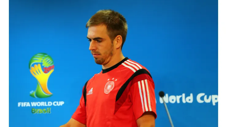 Foto: (Martin Rose/Getty Images) - Phillip Lahm, ex-lateral da seleção da Alemanha, confirmou que não irá ao Catar para a Copa do Mundo
