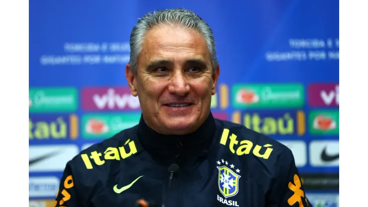 Clive Rose/Getty Images-  Tite, técnico da Seleção Brasileira
