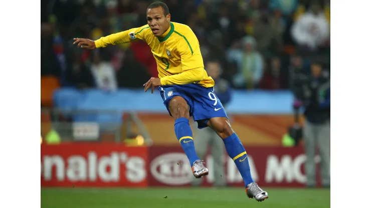 Richard Heathcote/Getty Images- Luís Fabiano, ex-jogador de futebol
