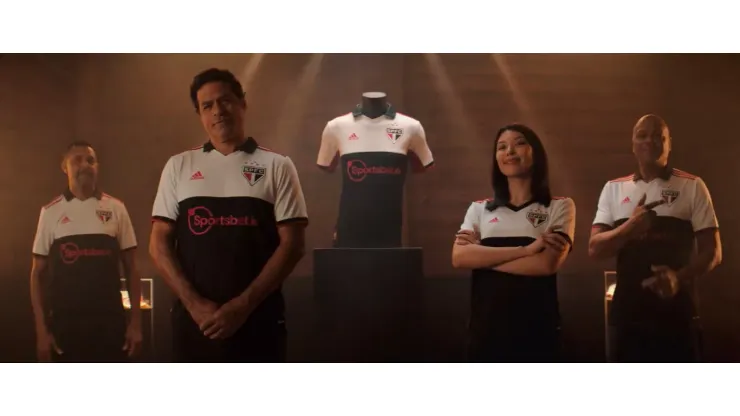 Foto: Reprodução/ Twitter oficial São Paulo FC- São Paulo anuncia terceiro uniforme
