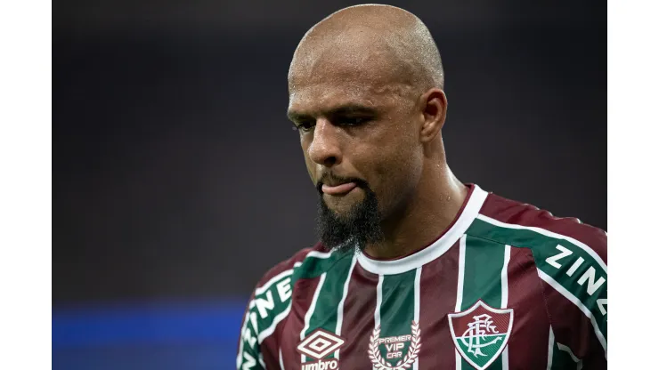 Foto: (Jorge Rodrigues/AGIF) - Felipe Melo cobrou mais união da torcida do Fluminense
