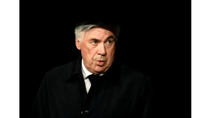 David Ramos/Getty Images- Carlo Ancelotti, técnico do Real Madrid
