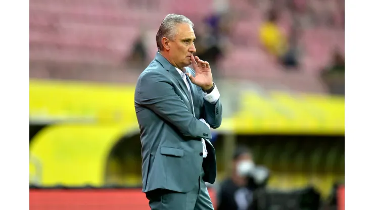 Pedro Vilela/ Getty Images- Tite, técnico da Seleção Brasileira
