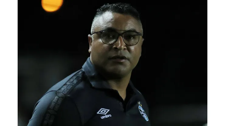 Joao Vitor Rezende Borba/AGIF- Roger Machado, técnico do Grêmio
