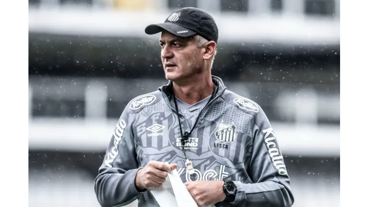 Reprodução/Santos- Lisca, técnico do Santos
