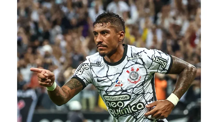 Marcello Zambrana/AGIF- Paulinho, volante do Corinthians
