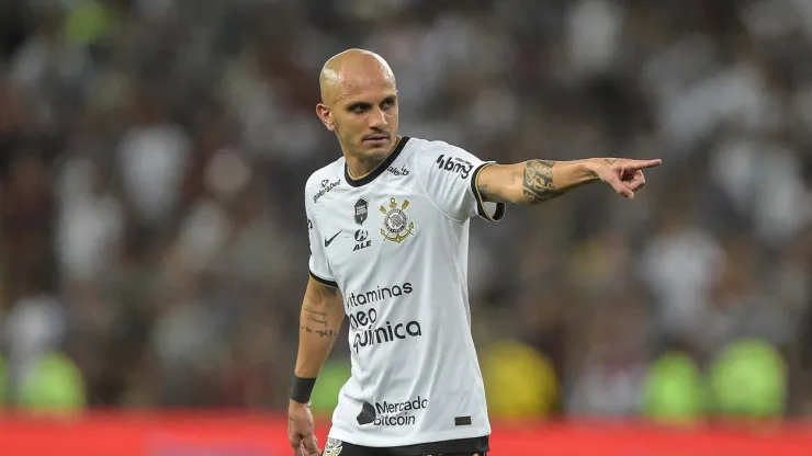 Thiago Ribeiro/AGIF- Fábio Santos, lateral do Corinthians
