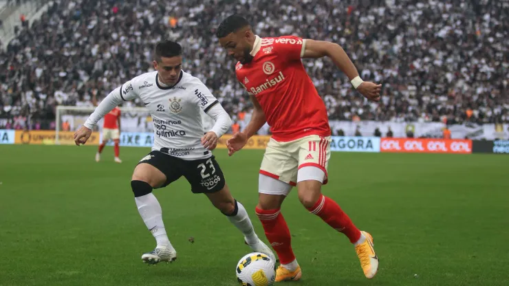 Foto: (Ricardo Duarte/SC Internacional) - Wanderson, do Internacional, reclamou da chegada de Fagner, que repercutiu entre a torcida do Corinthians
