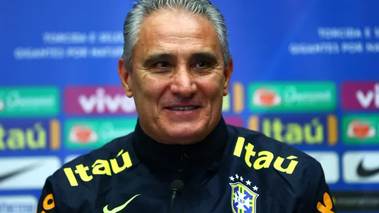 Clive Rose/Getty Images-  Tite, técnico da Seleção Brasileira
