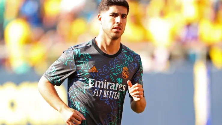 Fran Santiago/ Getty Images- Marco Asensio, meia-atacante do Real Madrid
