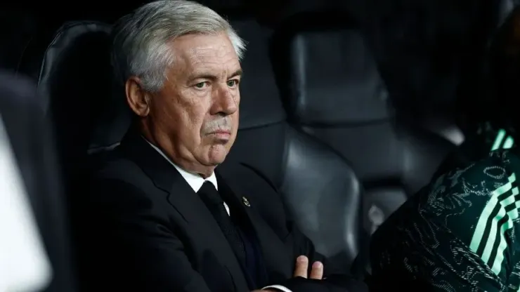 EFE/Rodrigo Jiménez- Carlo Ancelotti, técnico do Real Madrid
