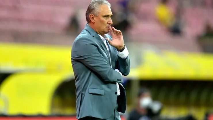 Pedro Vilela/ Getty Images- Tite, técnico da Seleção Brasileira
