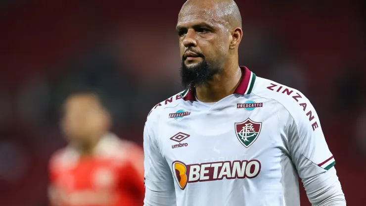 Pedro H. Tesch/AGIF- Felipe Melo, volante do Fluminense
