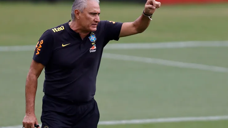 Buda Mendes/ Getty Images- Tite, técnico da Seleção Brasileira
