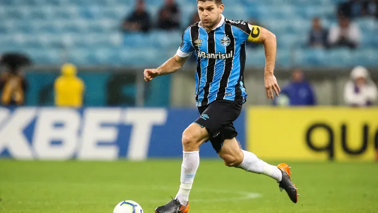 Pedro H. Tesch/AGIF- Walter Kannemann, zagueiro do Grêmio
