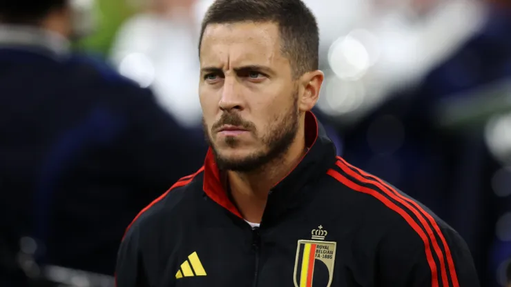 Photo by Dean Mouhtaropoulos/Getty Images - Técnico da Bélgica fala sobre Hazard
