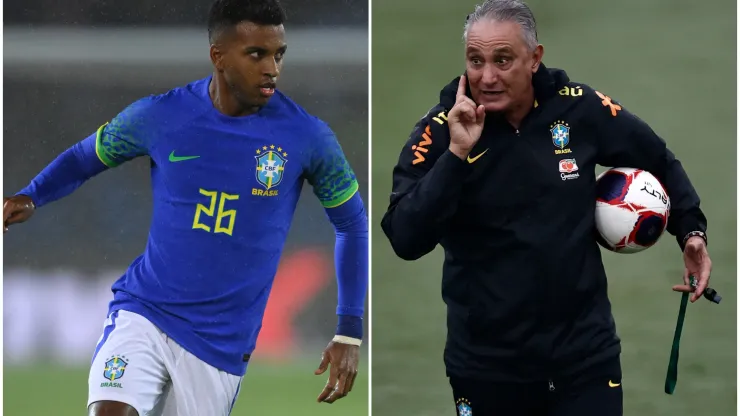 Fotos: (Justin Setterfield/Buda Mendes/Getty Images) - Rodrygo quer uma vaga na lista de Tite para a Copa do Mundo
