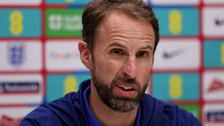 Alex Morton/ Getty Images- Gareth Southgate, técnico da Inglaterra
