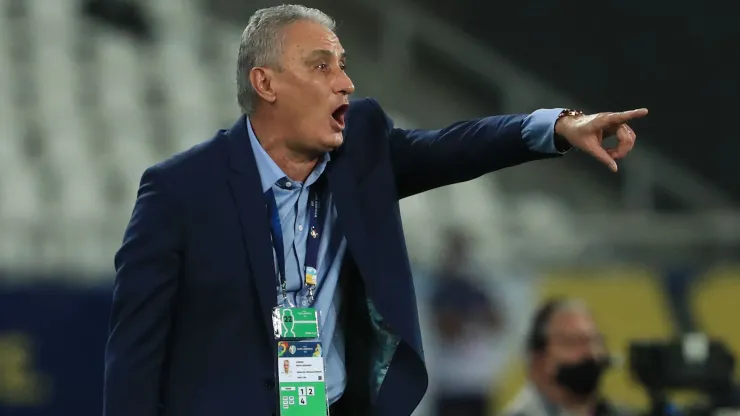 Buda Mendes/Getty Images- Tite, técnico da Seleção Brasileira
