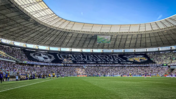 Foto: (Lucas Emanuel/AGIF)  - O Ceará espera casa cheia no Castelão na próxima rodada do Brasileirão
