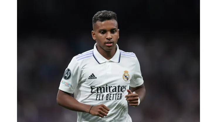 Gonzalo Arroyo Moreno/ Getty Images- Rodrygo, atacante do Real Madrid
