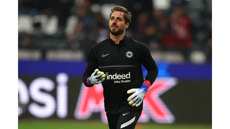 Alex Grimm/ Getty Images- Kevin Trapp, goleiro do Eintracht Frankfurt e da seleção alemã
