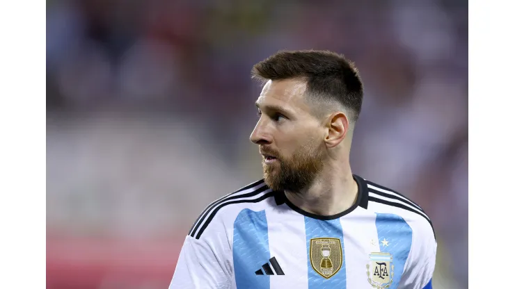 Elsa/Getty Images- Lionel Messi, atacante da Argentina
