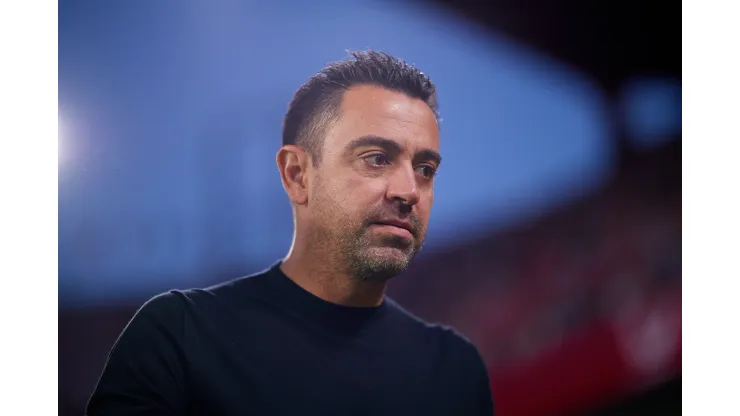 Fran Santiago/ Getty Images- Xavi Hernández, técnico do Barcelona
