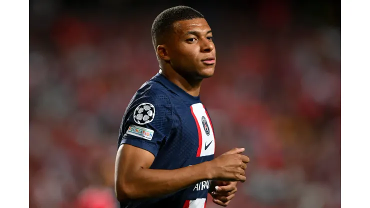 Octavio Passos/ Getty Images- Kylian Mbappé, atacante do PSG
