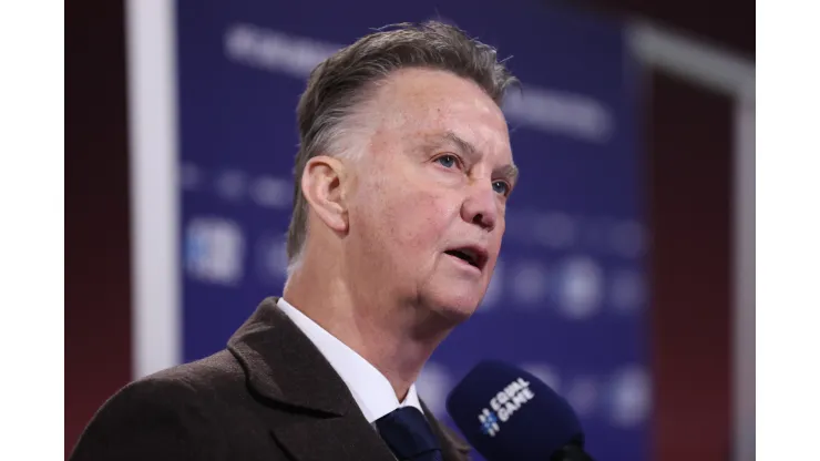 Alex Grimm/ Getty Images- Van Gaal, técnico da Holanda
