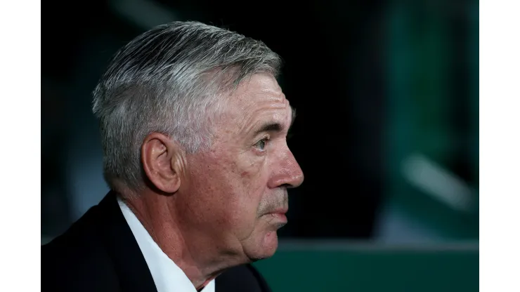 Clive Brunskill/Getty Images- Carlo Ancelotti, técnico do Real Madrid
